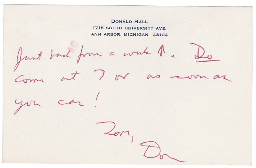 Letter from Hall to McNair, May 3, 1983, Page 1, Colby College Special Collections