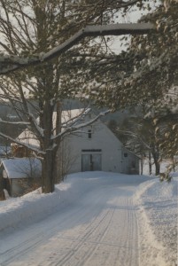 Barn across the road from McNair's farmhouse mcnair-barn