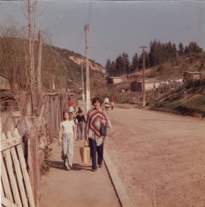 Diane and daughter Shanna touring a village of potters near Santiago Diane and daughter Shanna touring a village of potters near Santiago