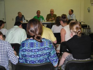 Our meeting with the directors of the Cuban Society of Constitutional Lawyers.