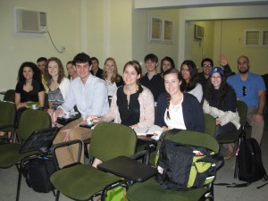 At the Union of Cuban Jurists- just before our morning session.