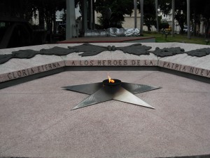 The Eternal Flame at the Museum of the Revolution
