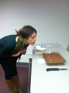 Celebrating Lisa's weekend birthday (a day late).