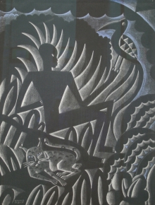 Winold Reiss, Untitled (African Fantasy), c. 1925