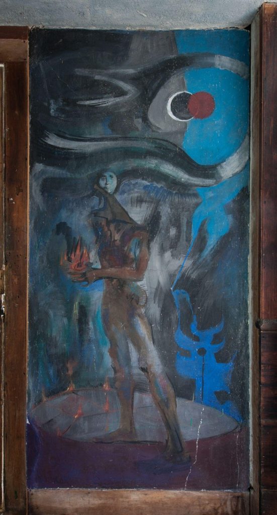 Sidney Simon, Fire and Air, 1956.