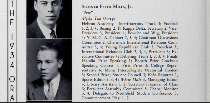 Peter S. Mills ‘1934
