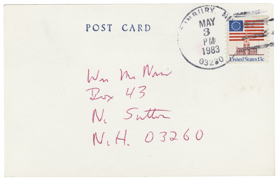 Letter from Hall to McNair, May 3, 1983, Page 2, Colby College Special Collections