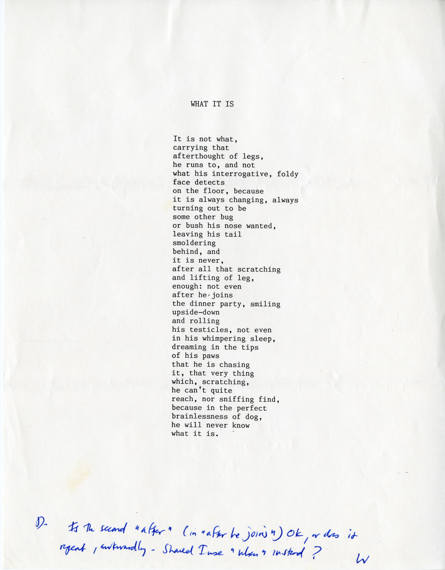 Letter from McNair to Hall, August 14, 1984, Page 6, Milne Special Collections and Archives, University of New Hampshire
