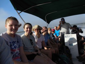 On the way to Lamanai