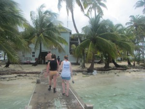 Walking off the boat to the Smithsonian station. Photo by Savannah Judge.