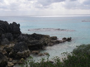 Boiler reefs close to shore at Church Bay