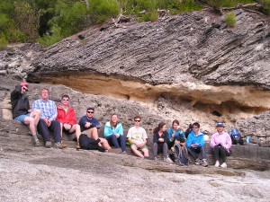 The type locality of the Rocky Bay Formation near Devonshire Bay
