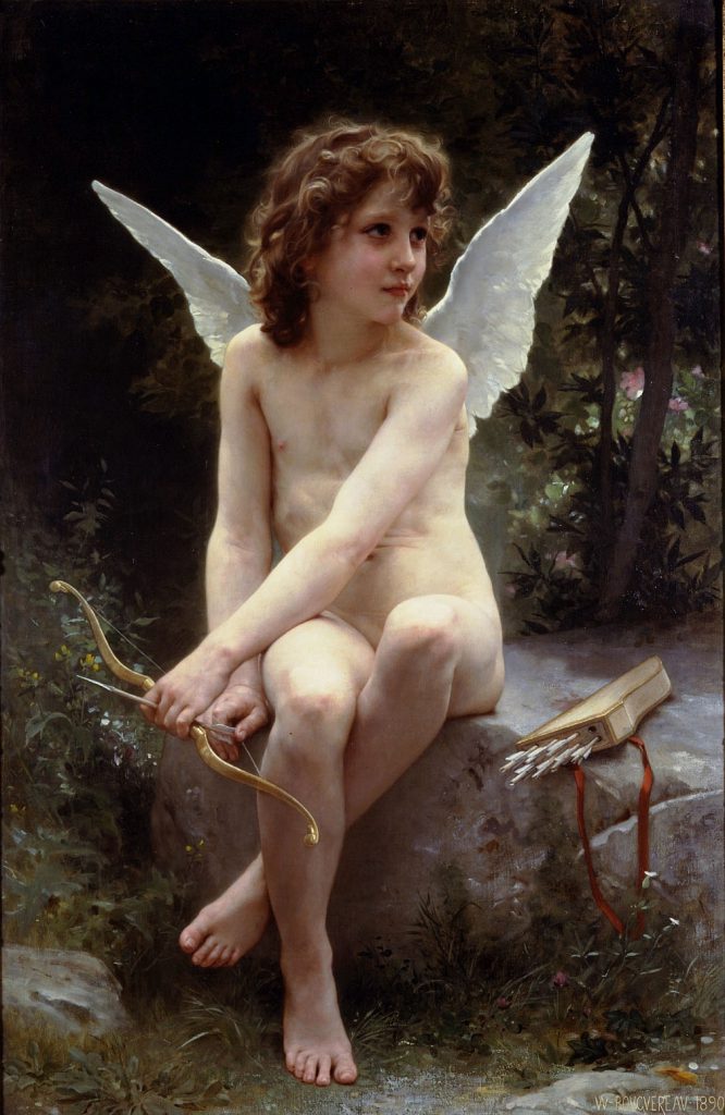 Love On The Look Out (1890) William-Adolphe Bouguereau