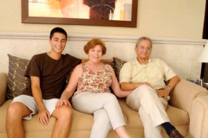 Reuniting with my Mexican host parents in 2013