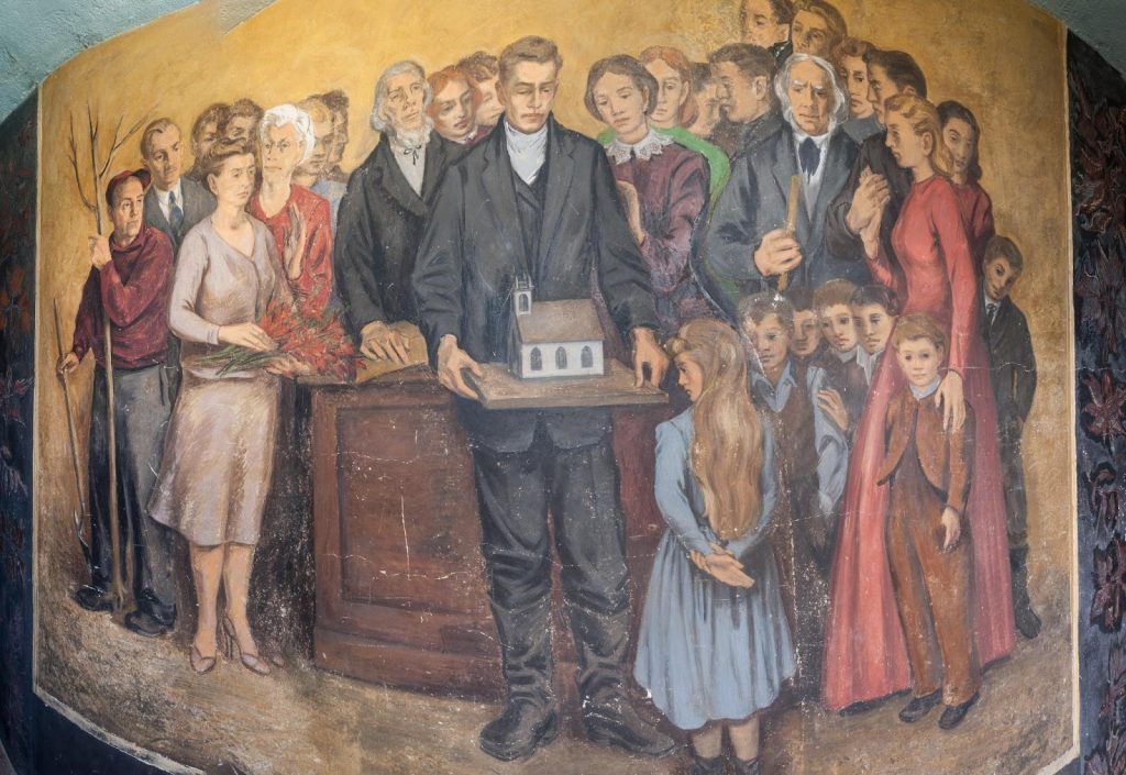 Willard W. Cummings, Group Portrait, 1956.