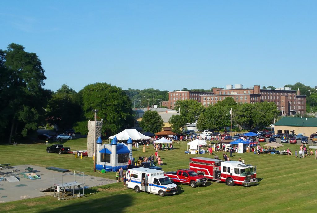 The annual National Night Out in Green Street Park is an existing community celebration in the South End.